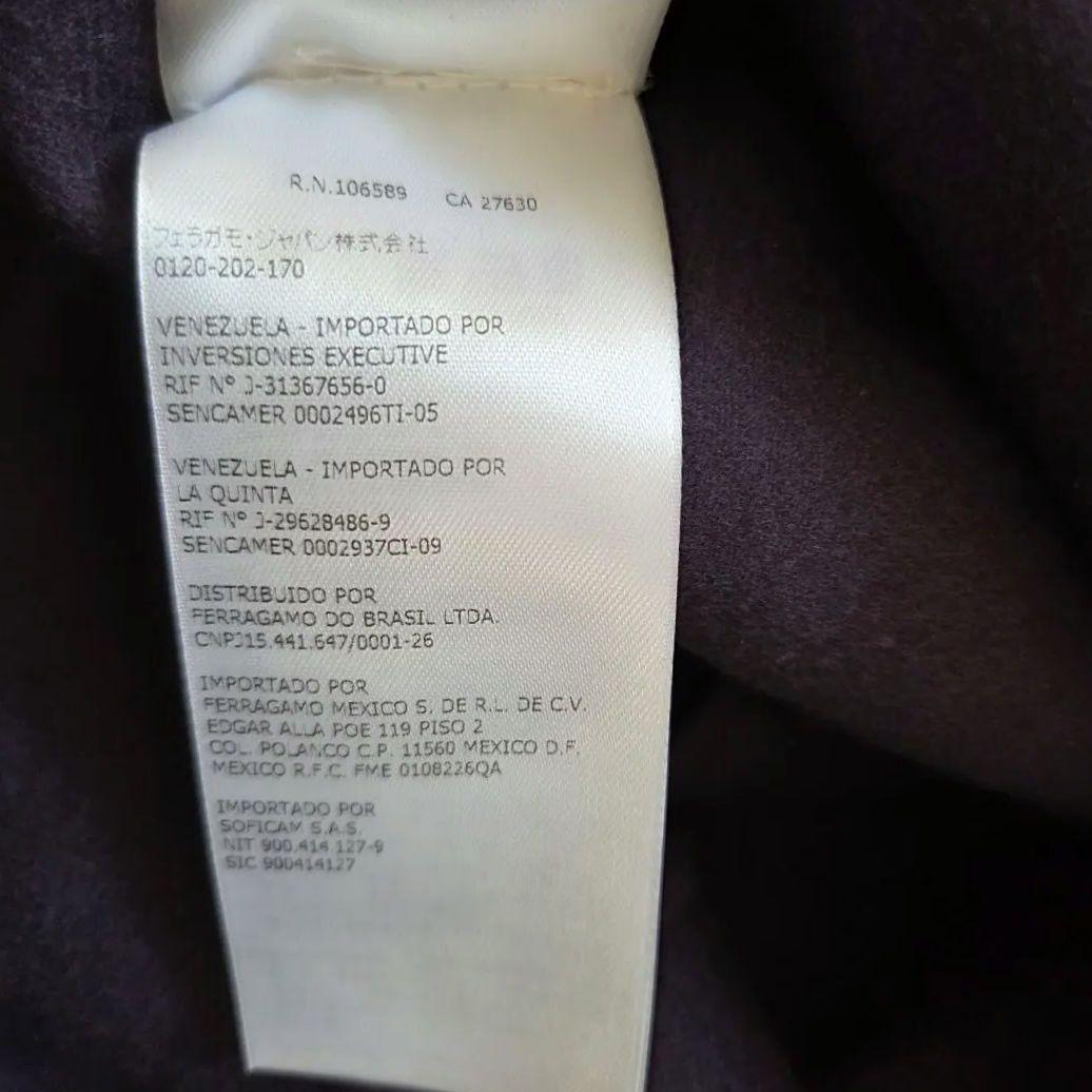 サルヴァトーレフェラガモ　ロングコート　ガンチーニ　カシミヤ　大きいサイズ