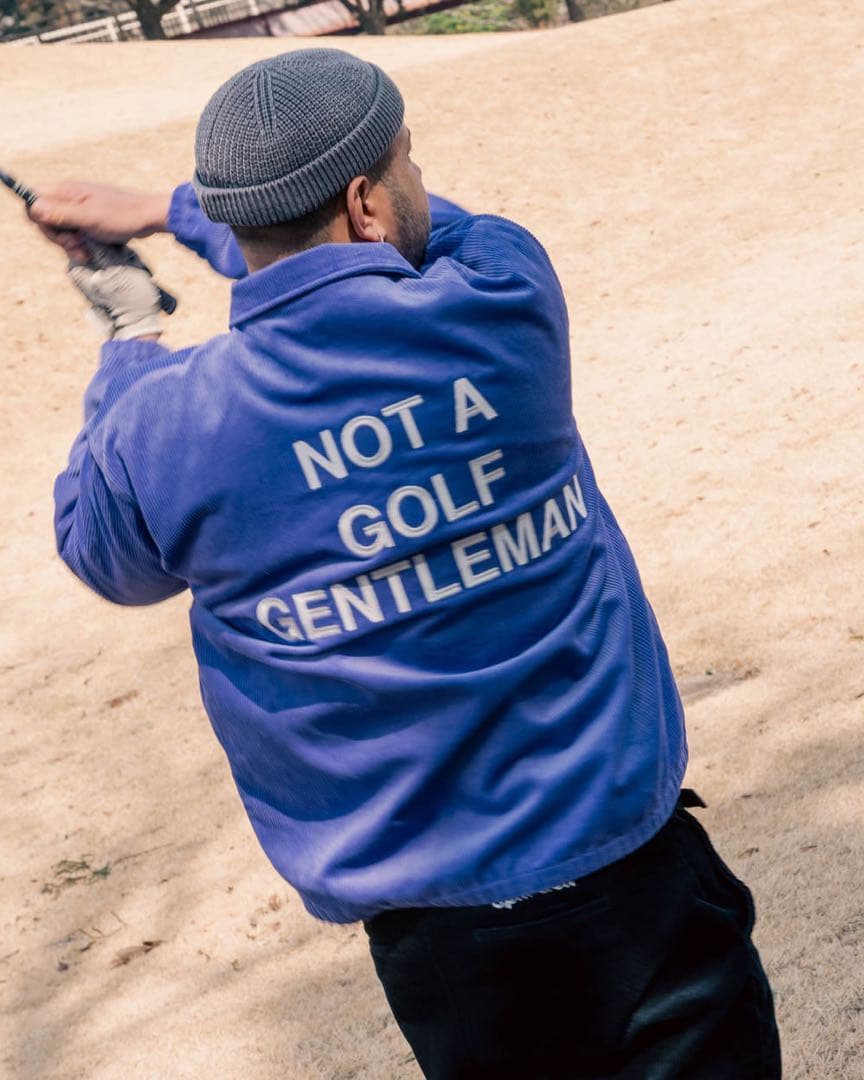 今季新作　コーデュロイコーチジャケット　L