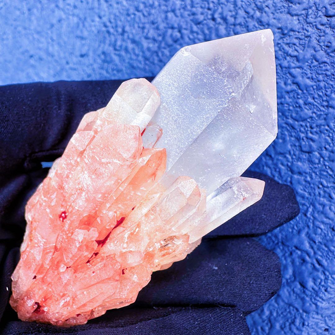 爆アレ❗️可愛いピンク♡超綺麗マダガスカル産パイナップルピンククラスターA1417