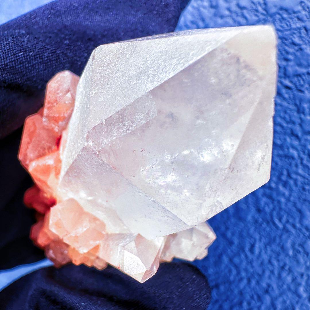 爆アレ❗️可愛いピンク♡超綺麗マダガスカル産パイナップルピンククラスターA1417