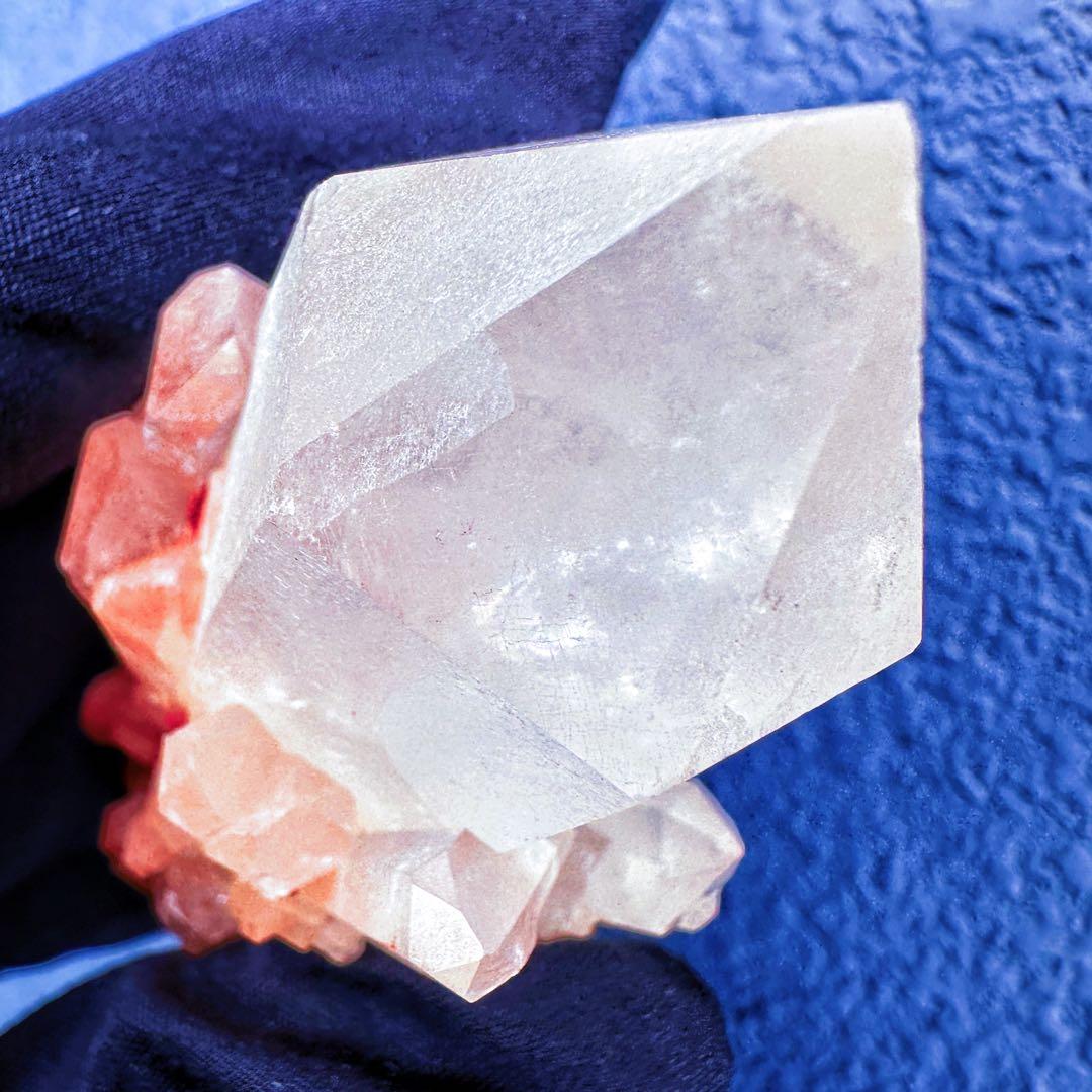 爆アレ❗️可愛いピンク♡超綺麗マダガスカル産パイナップルピンククラスターA1417