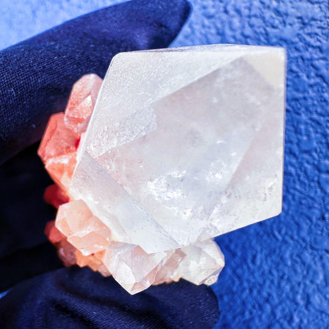 爆アレ❗️可愛いピンク♡超綺麗マダガスカル産パイナップルピンククラスターA1417