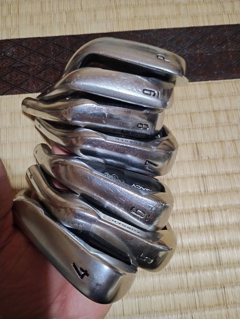 アイアンヘッドのみ　キャロウェイ　レガシーブラック2011　4i〜pw