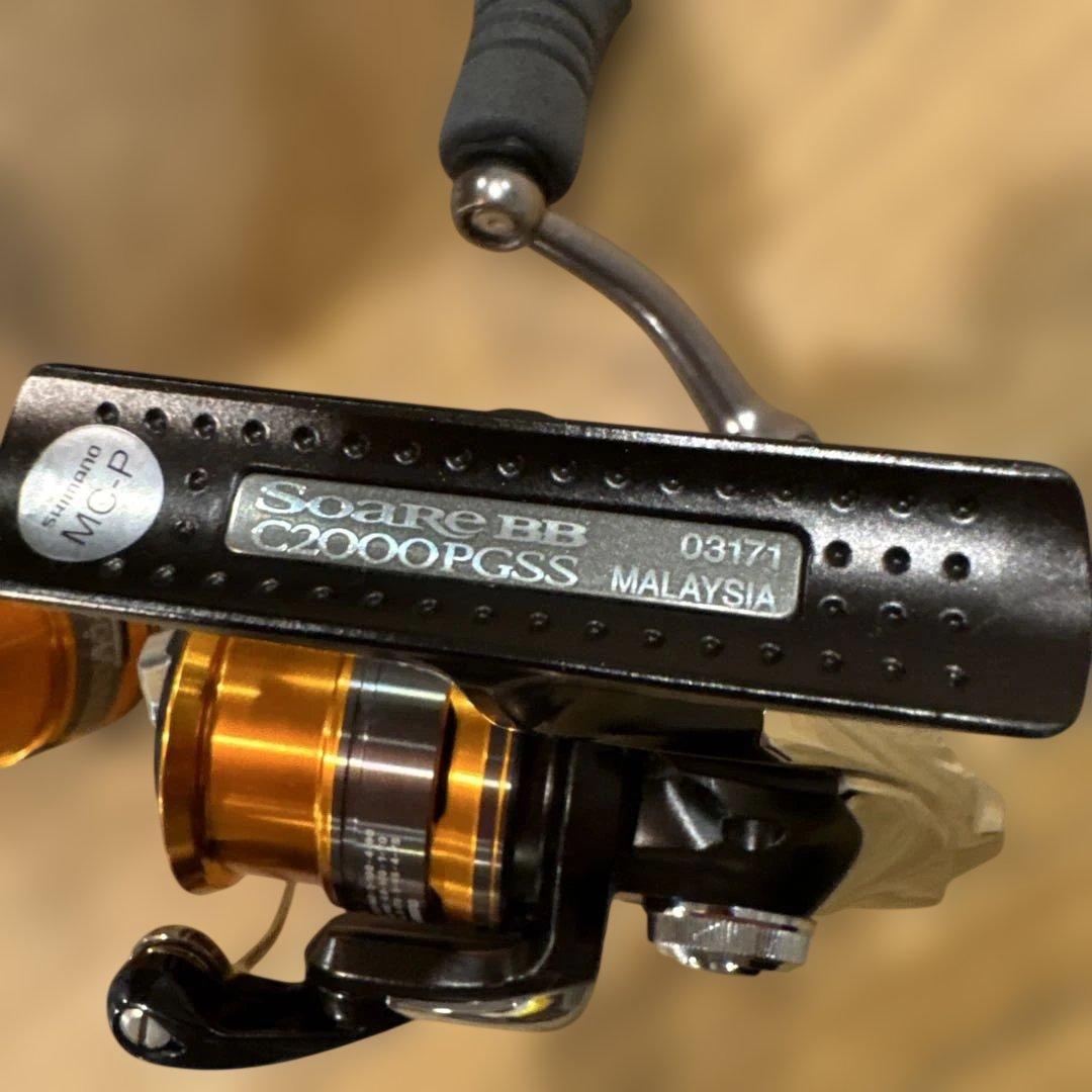 シマノ　13ソアレ C2000PGSS スプール付き