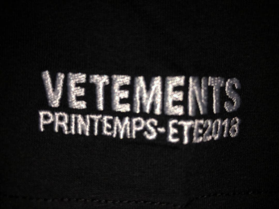 Vetements Eye of Horus Tシャツ 半袖 ブラック XS