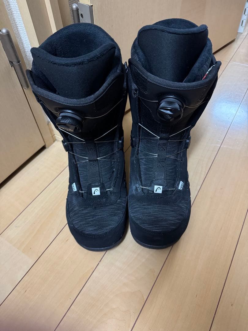 美品 HEADスノーボードブーツ ブラック 26.5cmダイヤル式