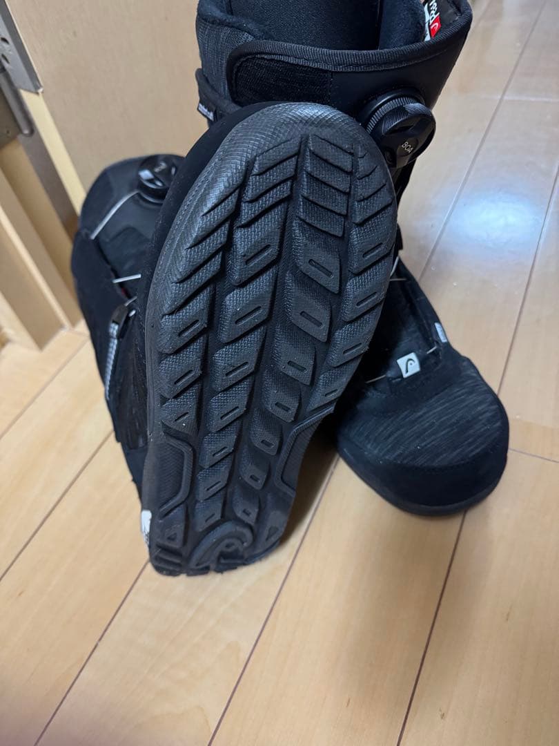 美品 HEADスノーボードブーツ ブラック 26.5cmダイヤル式