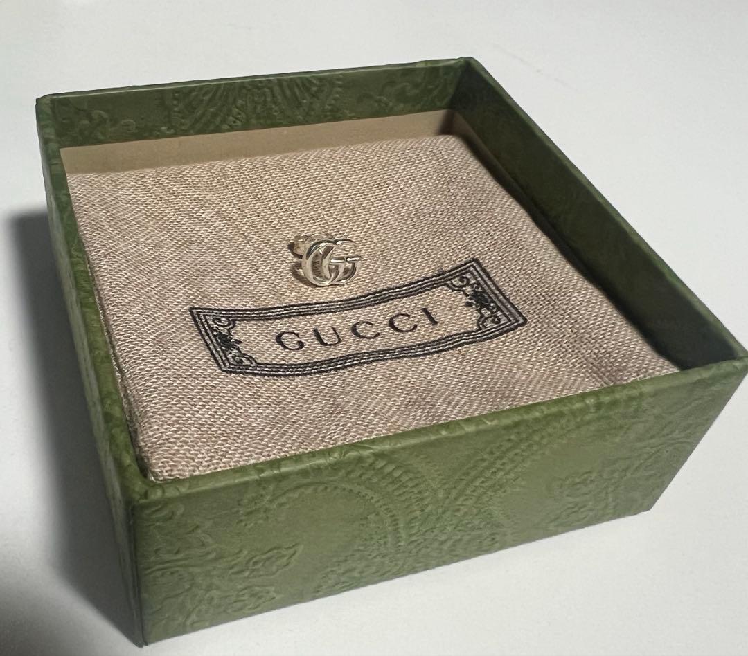 【確実正規品】　GUCCI GG ロゴピアス　片耳