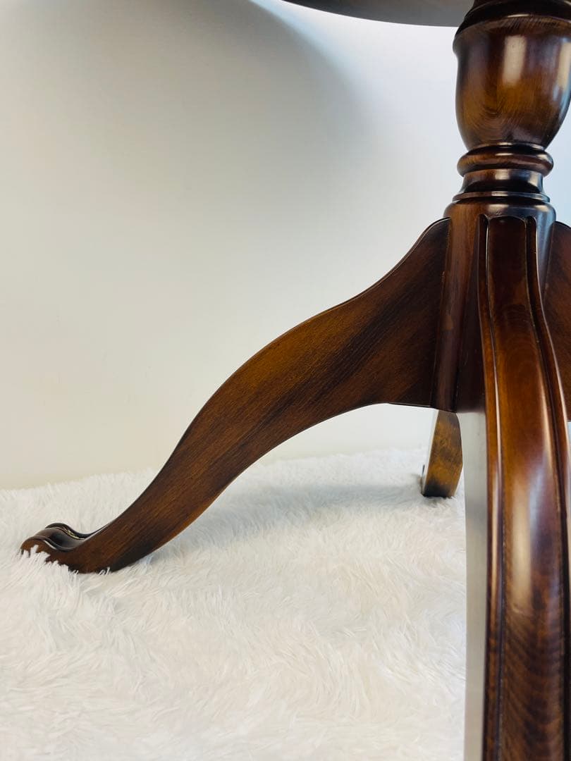 美品】カリモク 丸テーブル 80cm ラウンド ダイニング ブラウン - メルカリ