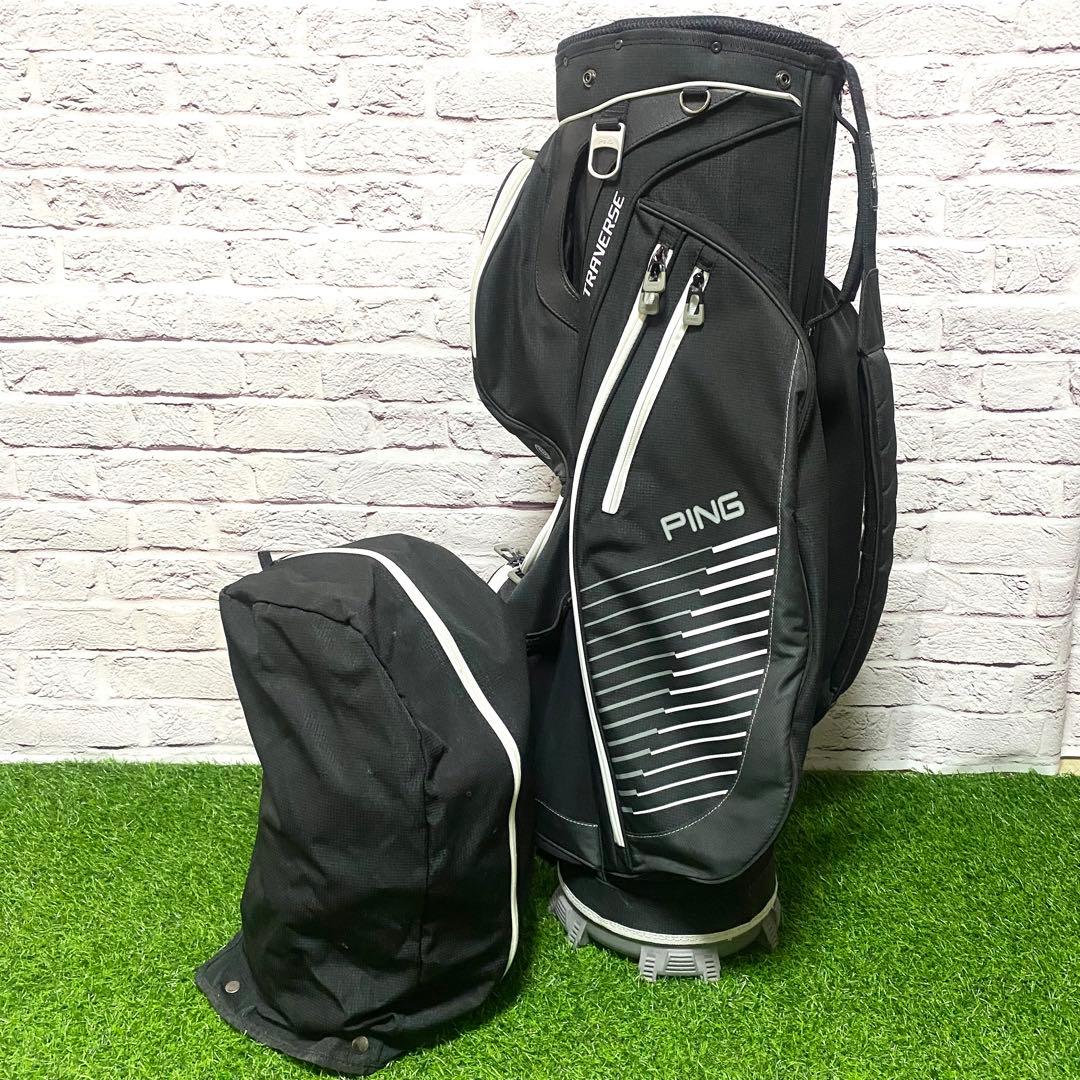 ピン PING TRAVERSE トラバース キャディバッグ ブラック