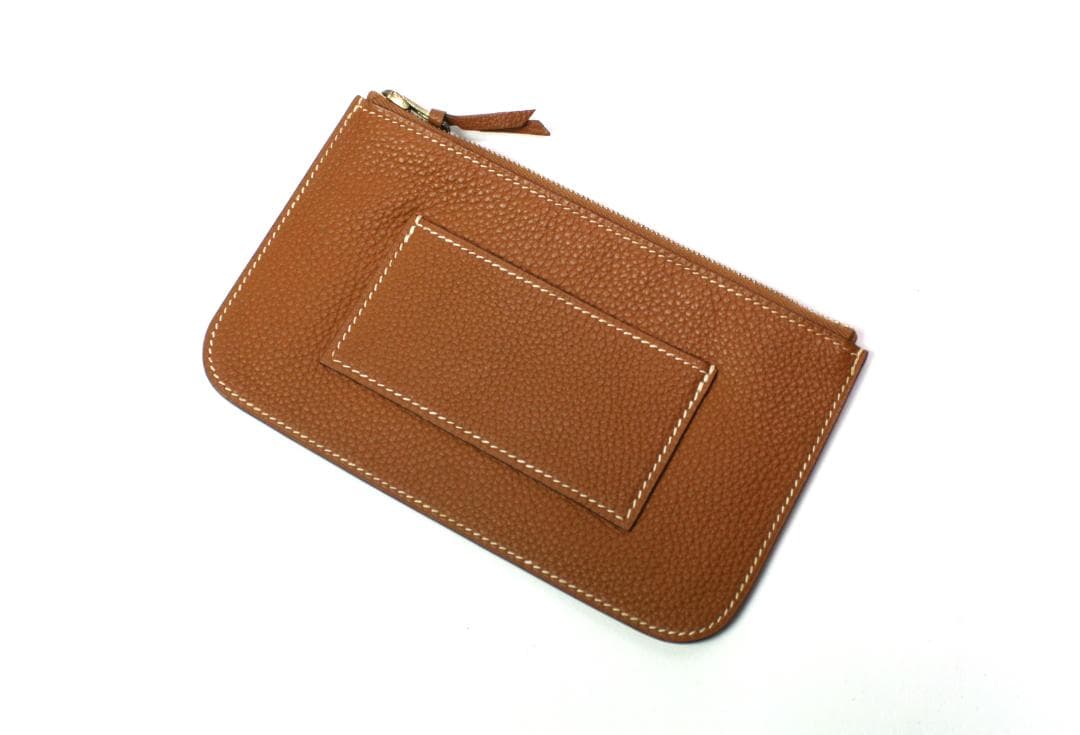 ◆HERMES◆エルメス◆ドゴンGM/ゴールド×ゴールド金具/シェーブル