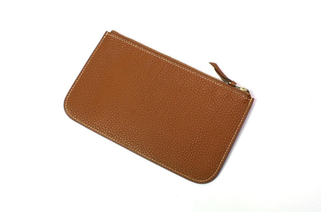 ◆HERMES◆エルメス◆ドゴンGM/ゴールド×ゴールド金具/シェーブル