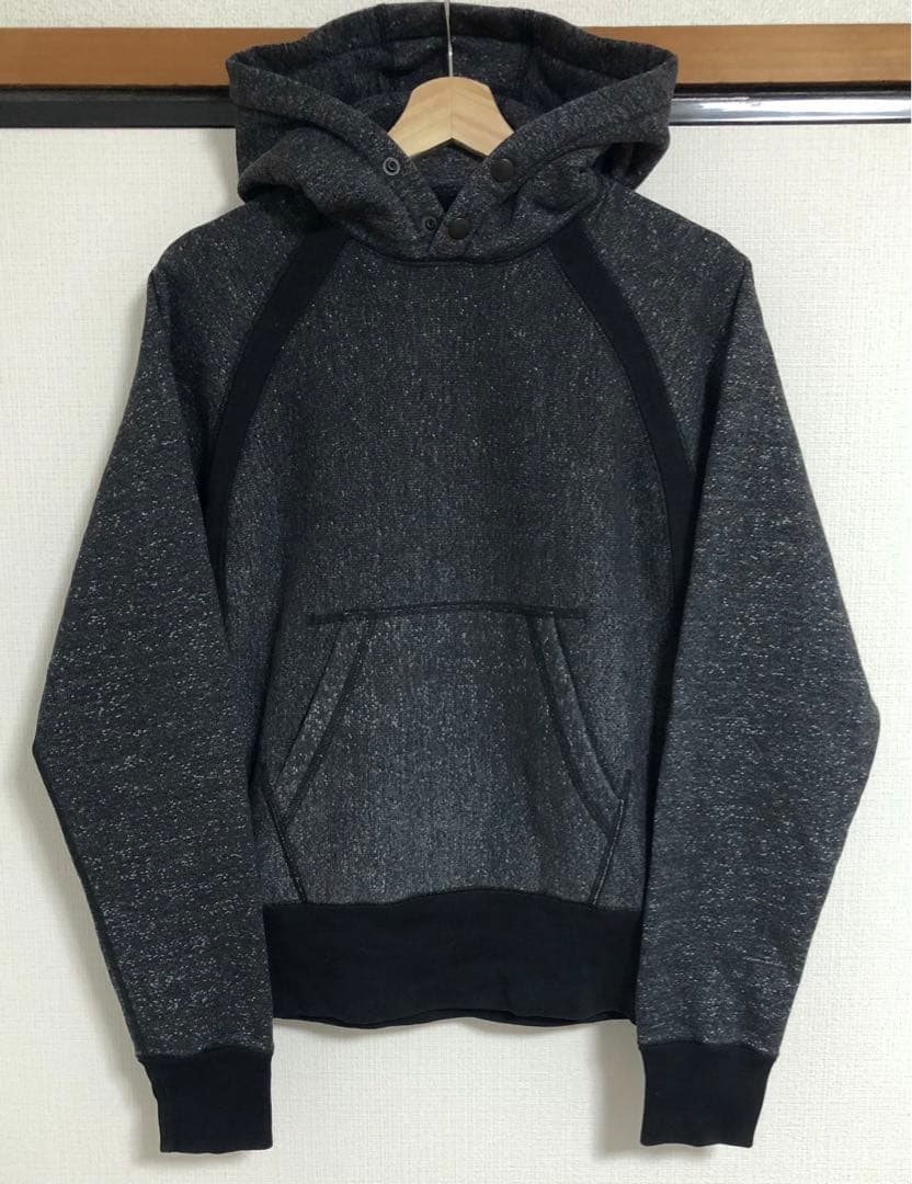 美品カナダ製 エンジニアード ガーメンツ スウェット パーカー チャコールグレー