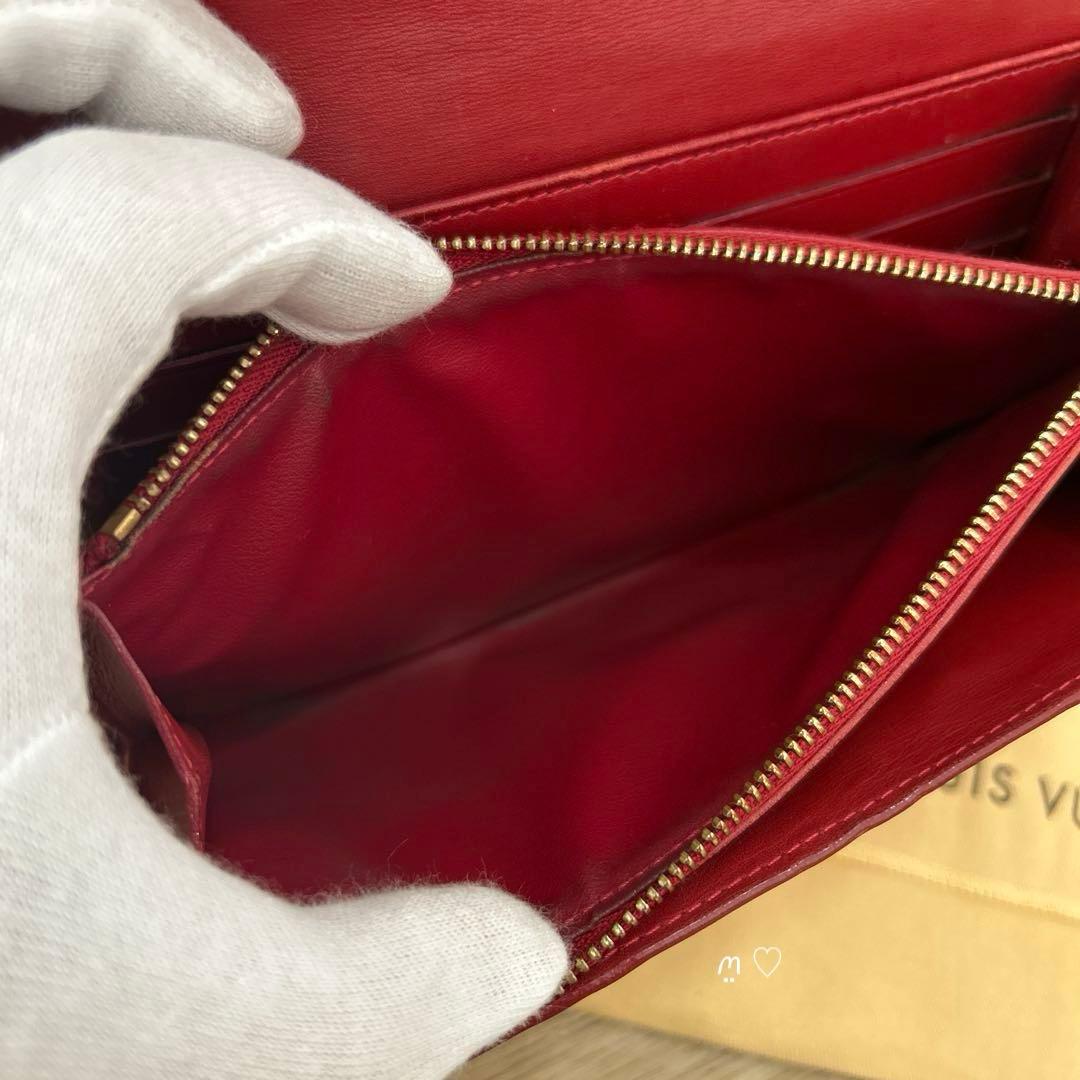 LOUIS VUITTON　ルイヴィトン　ヴェルニ　ポルトフォイユ・サラ　長財布