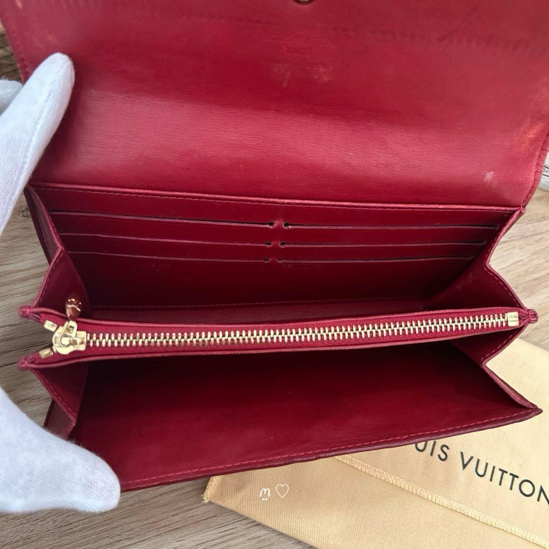 LOUIS VUITTON　ルイヴィトン　ヴェルニ　ポルトフォイユ・サラ　長財布