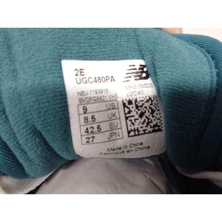 新品正規品 ニューバランス ゴルフ UGC480PA 27cm スパイクレス