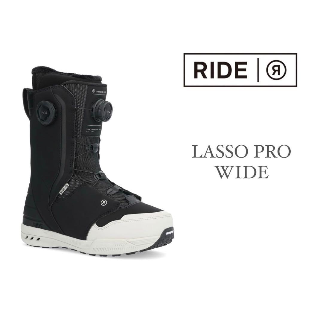 新品未使用 24-25 RIDE LASSO PRO WIDE 26.5cm