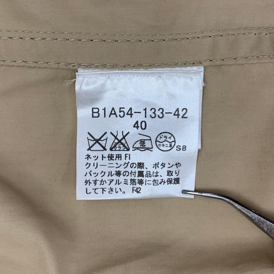 バーバリー ダブルチェスターコート Lサイズ スプリングコート ノバチェック