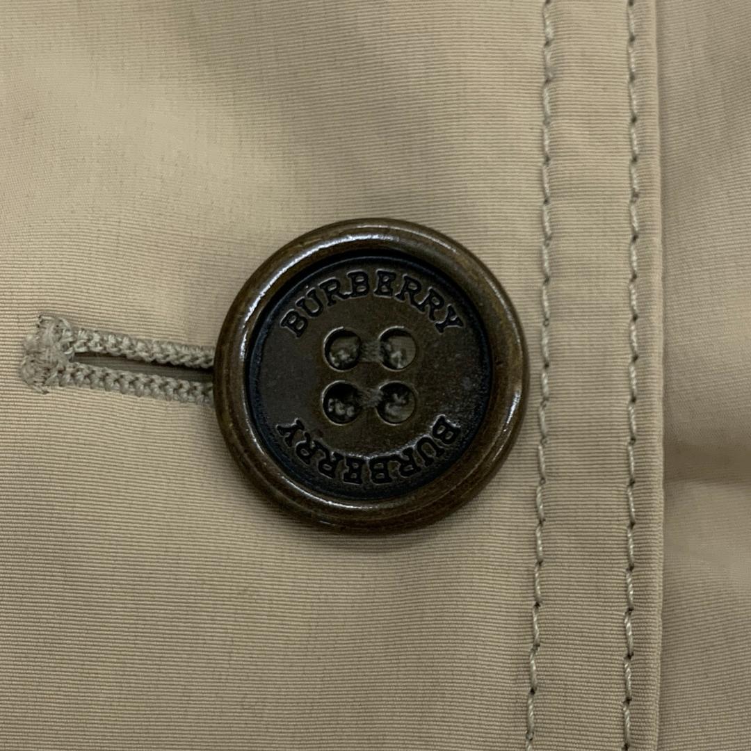 バーバリー ダブルチェスターコート Lサイズ スプリングコート ノバチェック