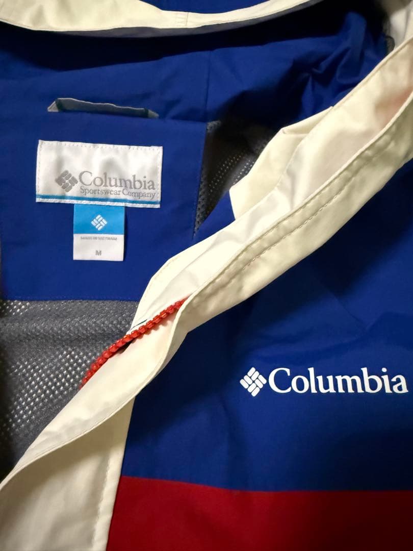 【美品】Columbia スキーウェア OMNI-TECH機能ジャケット M