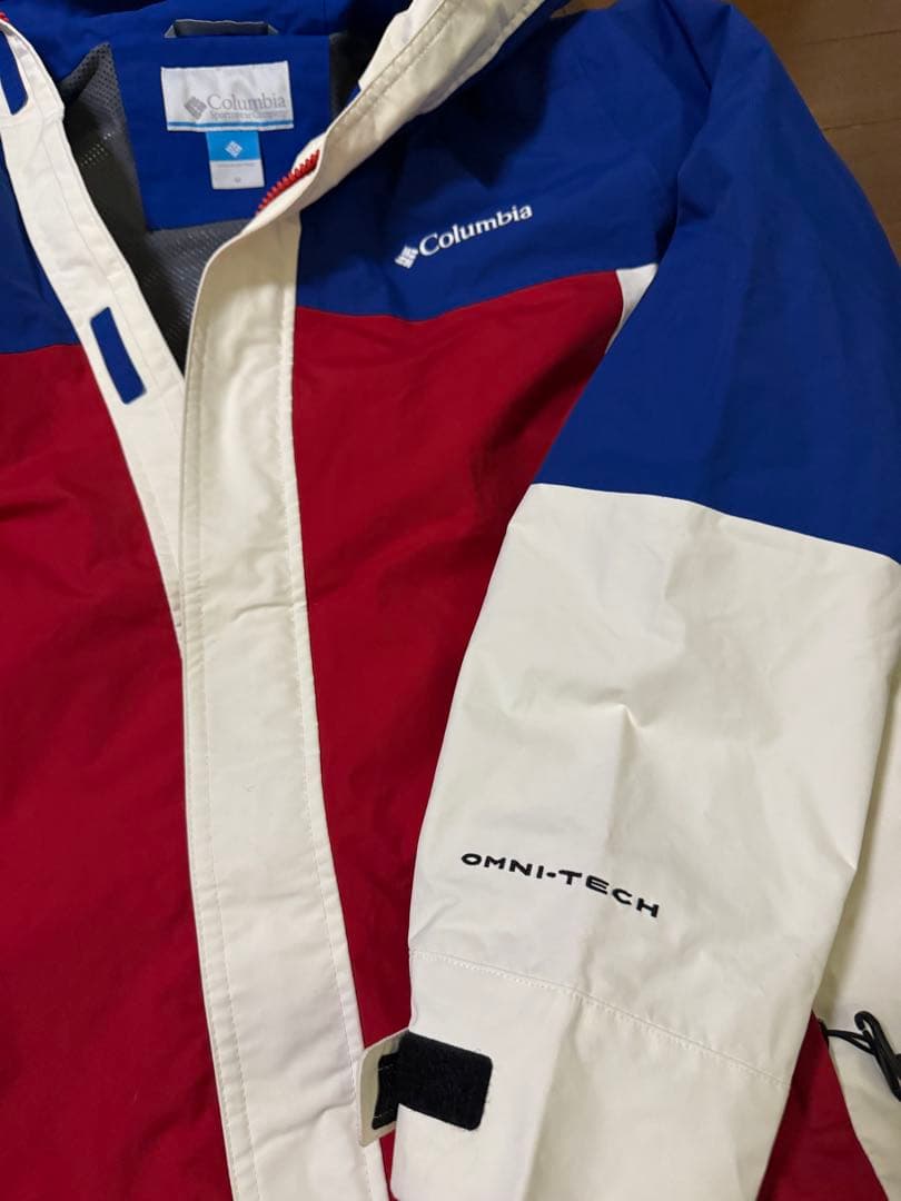 【美品】Columbia スキーウェア OMNI-TECH機能ジャケット M