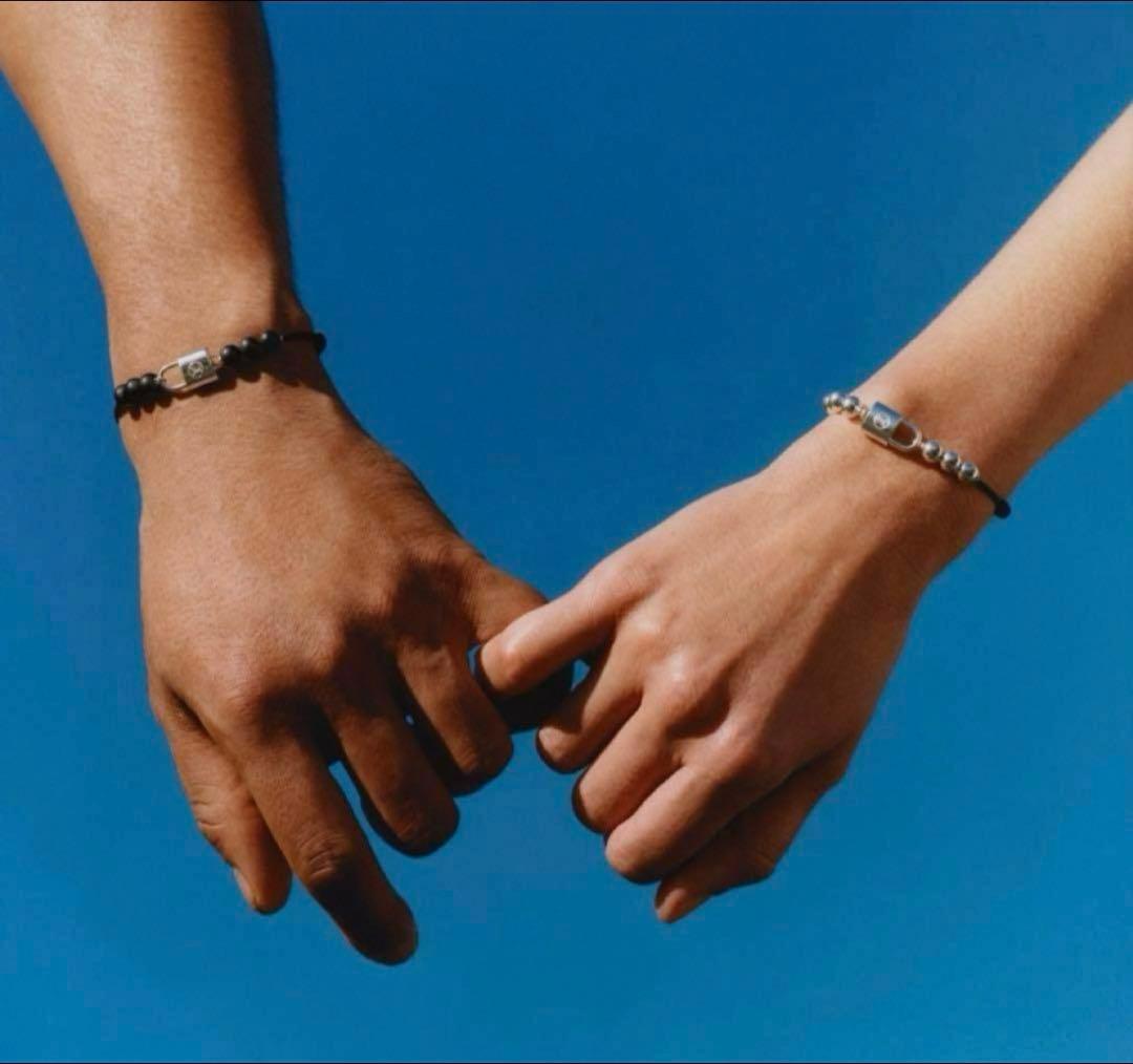 ルイ・ヴィトン⭐︎シルバーロックイットビーズブレスレット