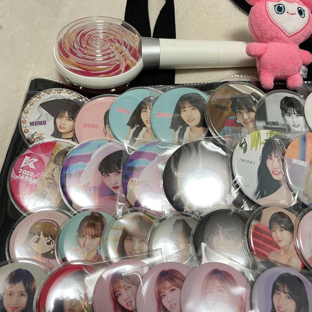 TWICE モモ 缶バッジ セット まとめ 痛バ グッズ - メルカリ