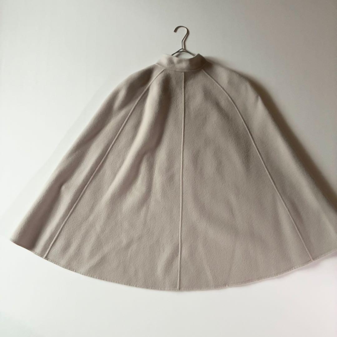 新品タグ付き✨アナイ 2023AW ミドルケープコート ウール ベルト付き