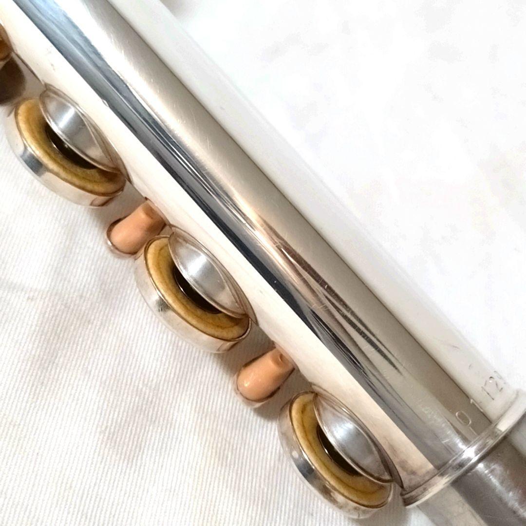 美品　Nikkan　YFL-31　フルート　頭部管銀製　Eメカ付き　YFL31