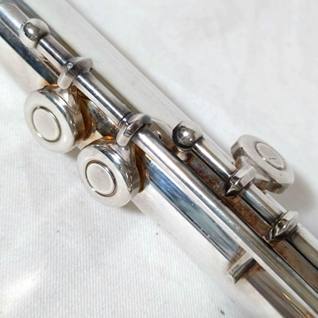 美品　Nikkan　YFL-31　フルート　頭部管銀製　Eメカ付き　YFL31