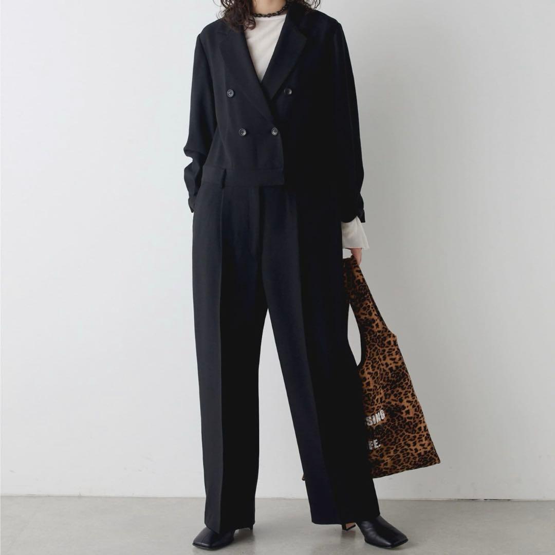 新品タグ付き　ウィムガゼット【THE PAUSE】テーラーカラージャンプスーツ