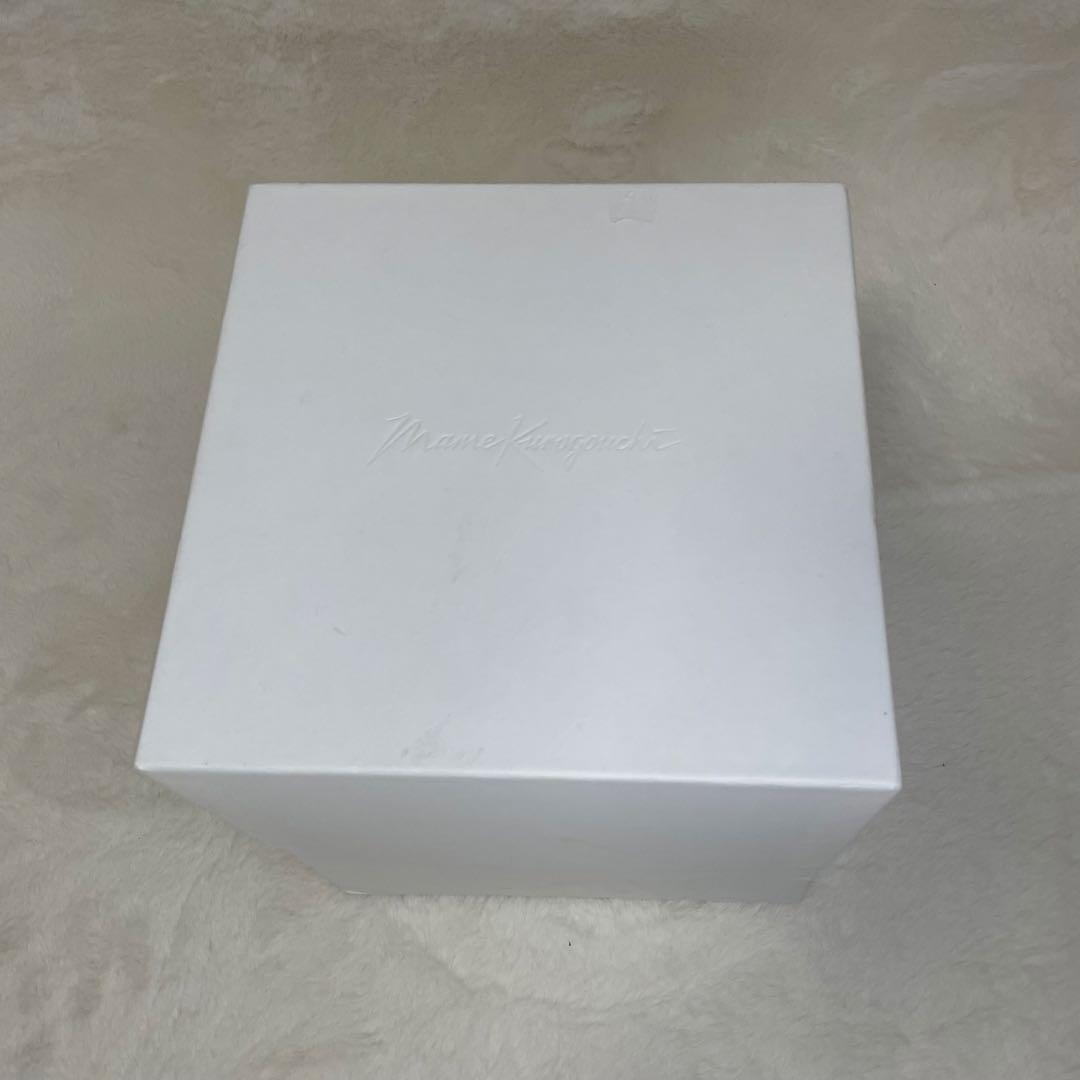 Mame Kurogouchi マメクロゴウチ レザー ベルト　ブルー　クロコ