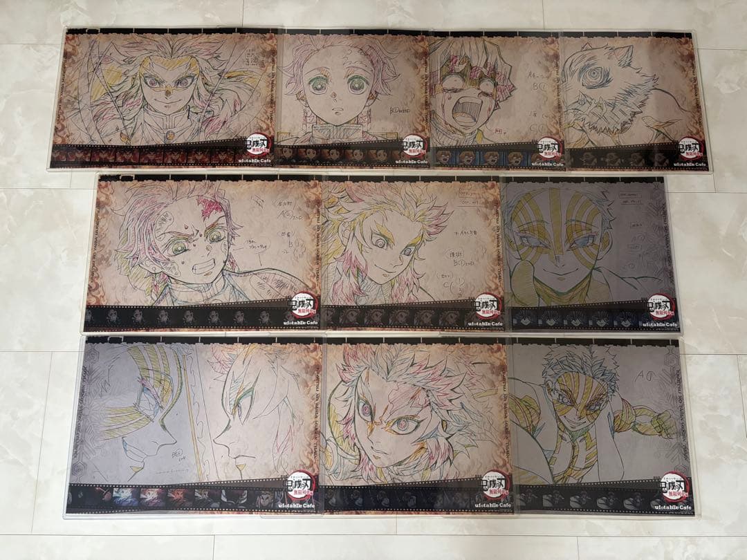 鬼滅の刃 ランチョンマット ランチョンマットケース クリアファイル