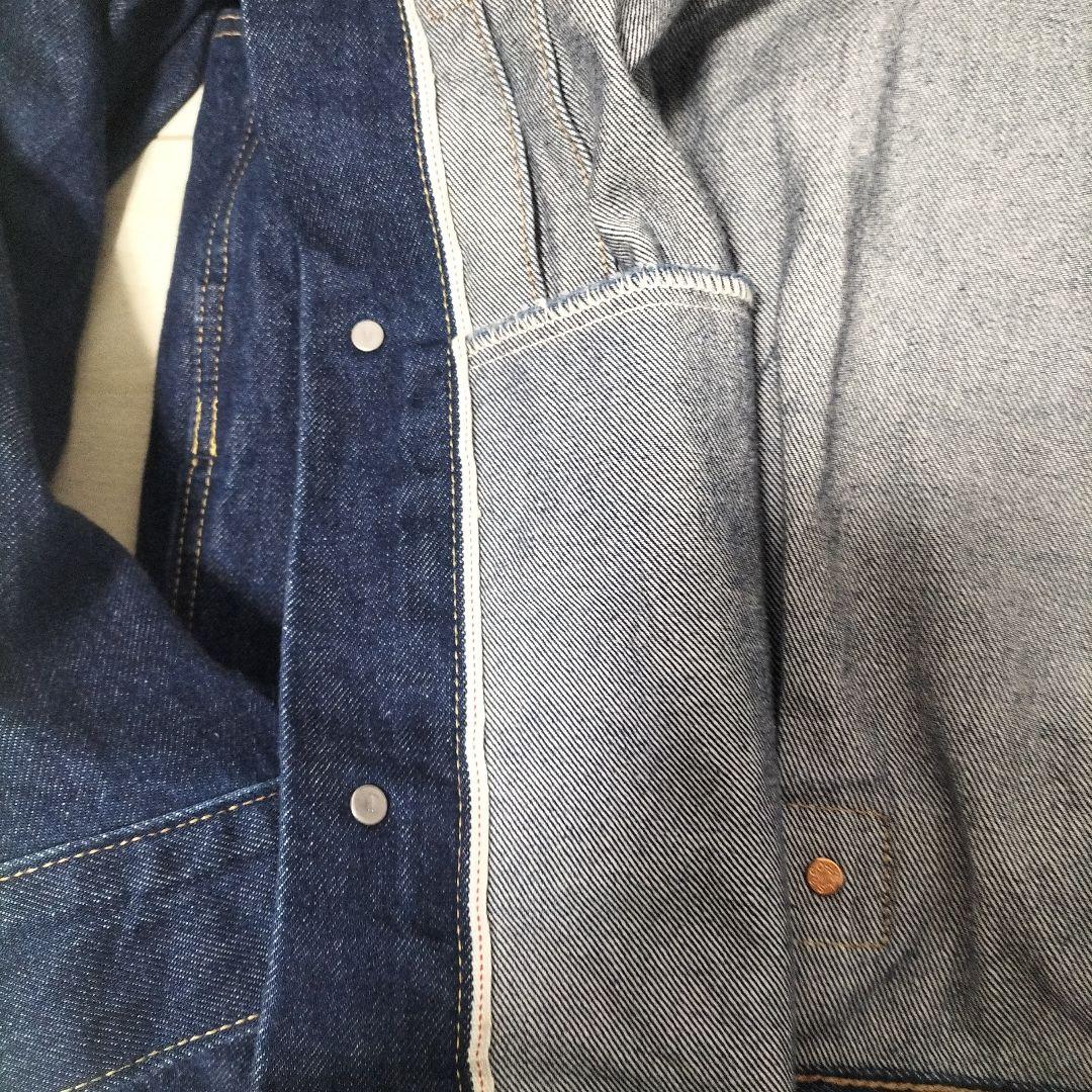 LEVI'S PREMIUM 1st デニムジャケット　Ｌ　 濃紺　ジージャン