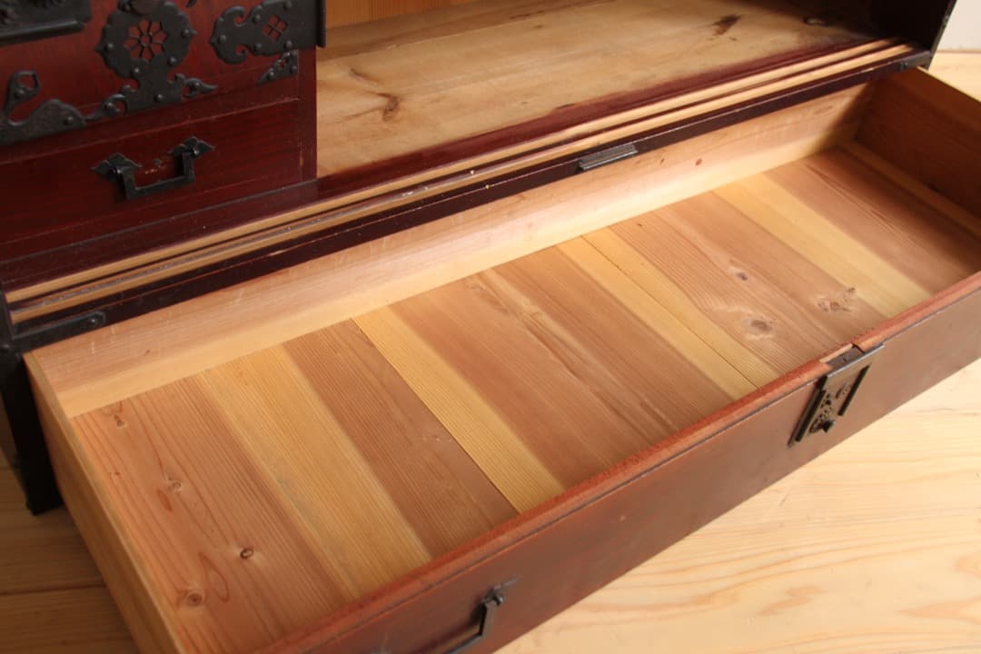 棚　2段　木製　収納棚　古道具　古家具　ビンテージ　アンティーク　レトロ