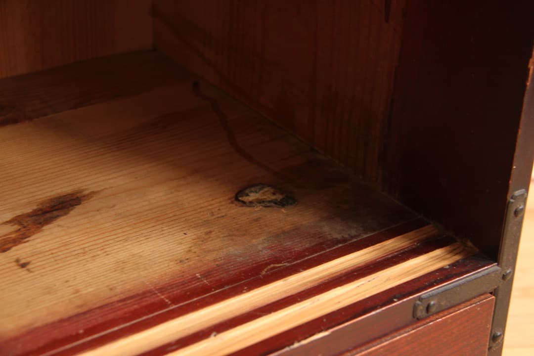 棚　2段　木製　収納棚　古道具　古家具　ビンテージ　アンティーク　レトロ