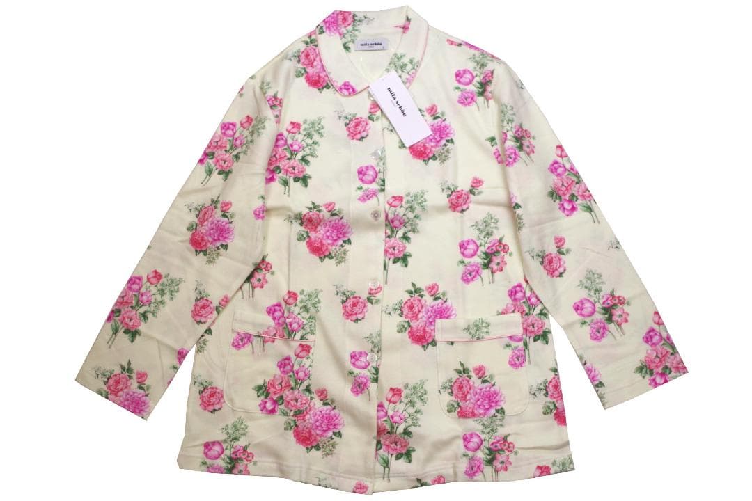 【新品】ミラショーン 　秋冬物エアリースムースパジャマ(Ｌ)　B17●