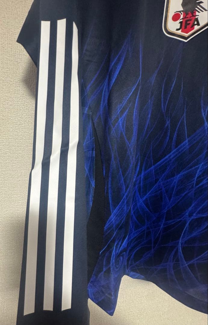 サッカー 日本代表 オーセンティックユニフォーム 長袖 ホーム アディダス 新品