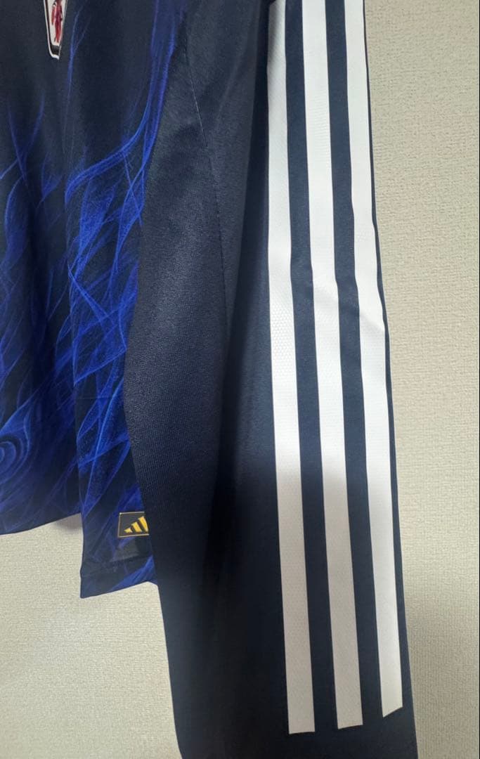 サッカー 日本代表 オーセンティックユニフォーム 長袖 ホーム アディダス 新品