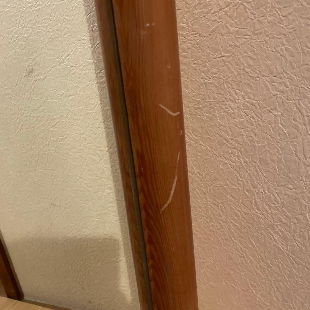 アンティーク　レトロ　壁掛け鏡　八角形ミラー ウォールミラー