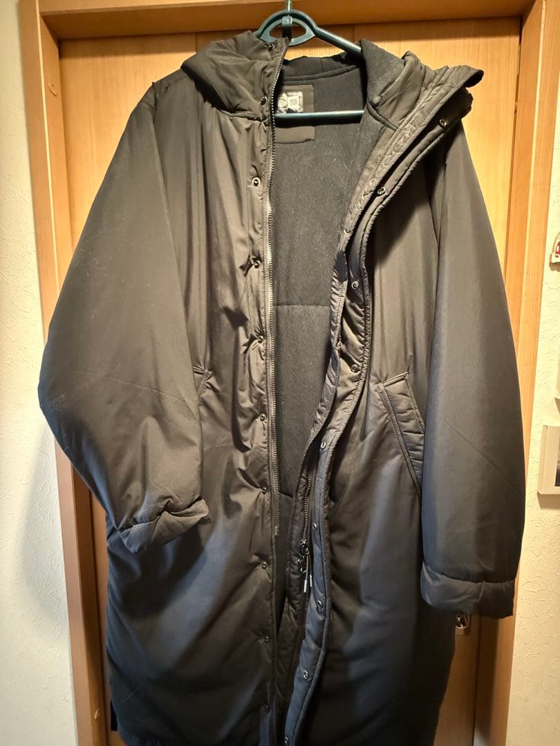 NEW ERA ×WTWフード付きロングコート L