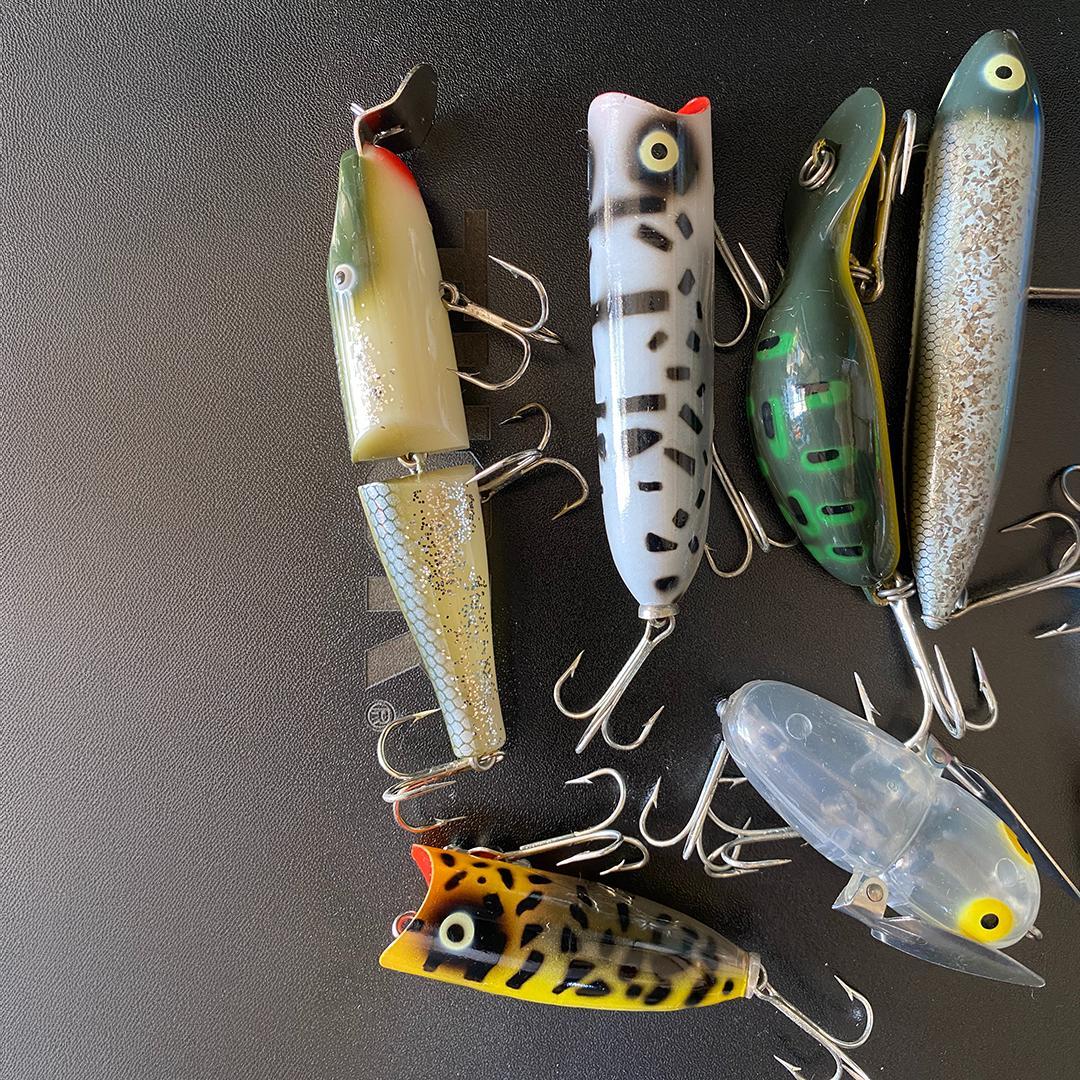 2005年代］アメリカンルアー（ヘドン他）14セット＋4ルアーおまけ付き