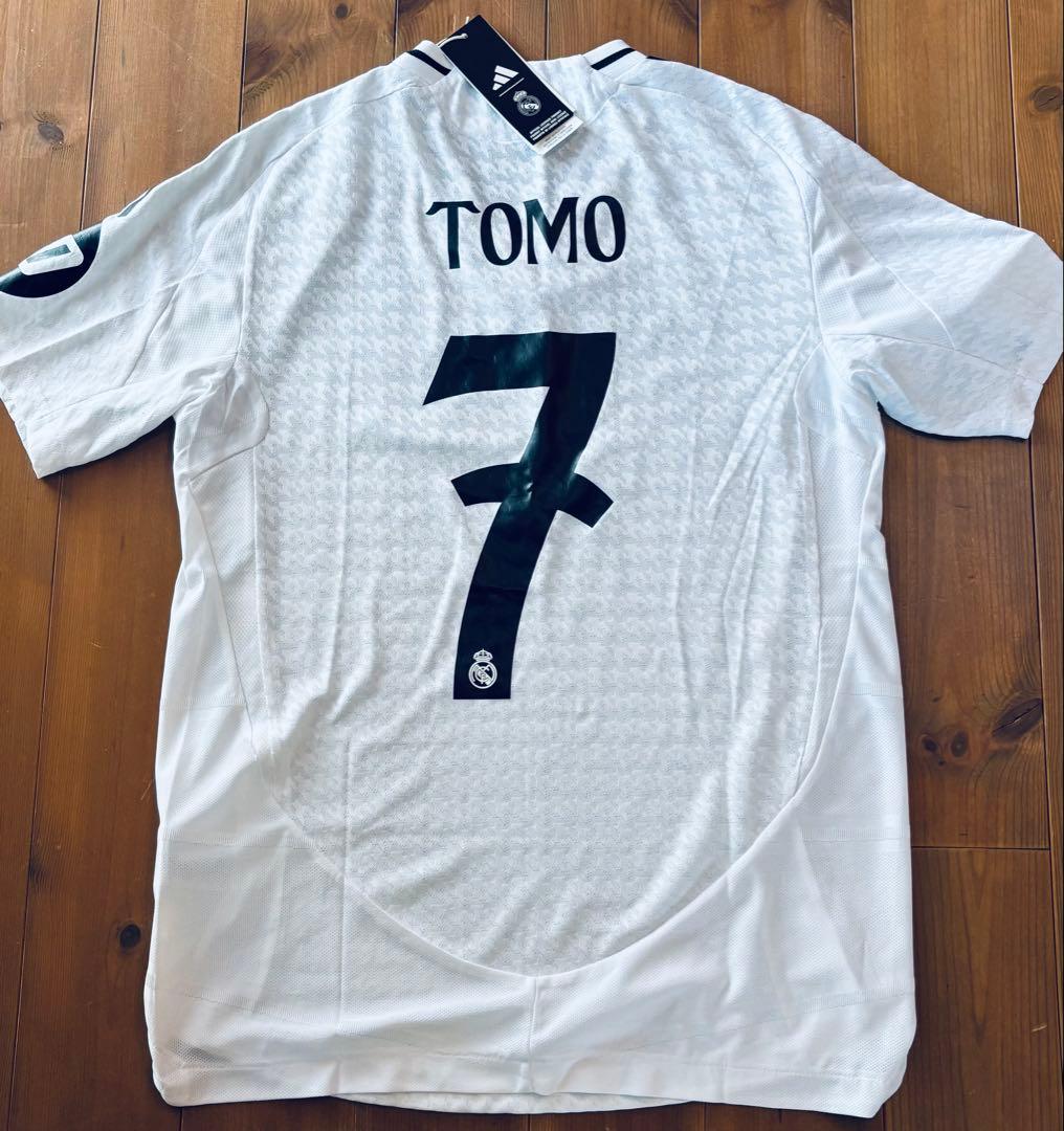 【マドリード購入正規/新品】24/2レアルマドリード　ホームユニフォームM #7