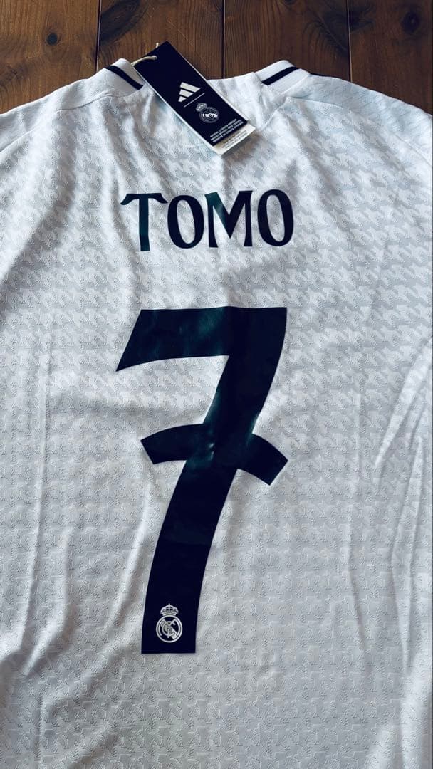 【マドリード購入正規/新品】24/2レアルマドリード　ホームユニフォームM #7