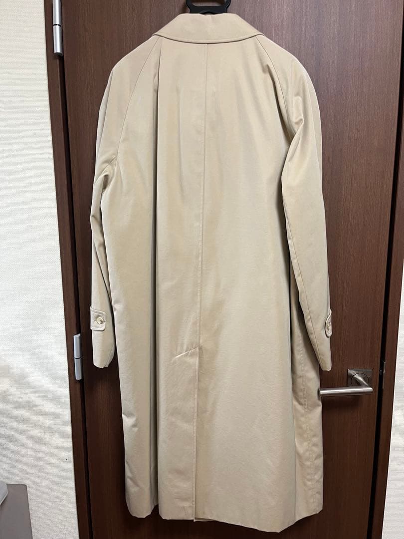 アクアスキュータムバルマカーンコート　ステンカラー　英国製　Aqua5 美品