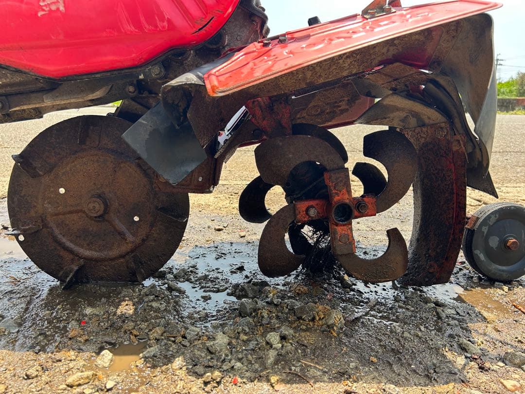 宮崎　ホンダ　管理機 1輪　土寄せ　培士　中耕 作業幅約300mm 約4馬力