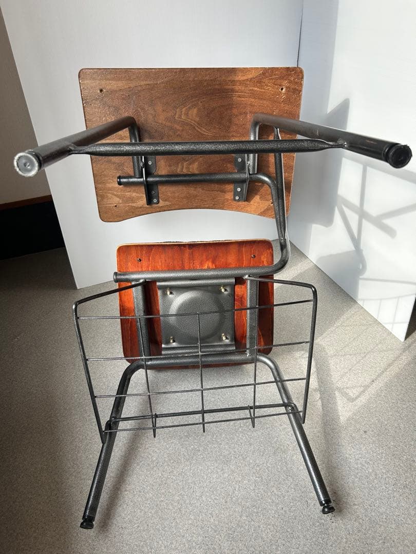 ドイツ ヴィンテージ FLOTOTTOフロトット デスク&チェア 学校 机 椅子