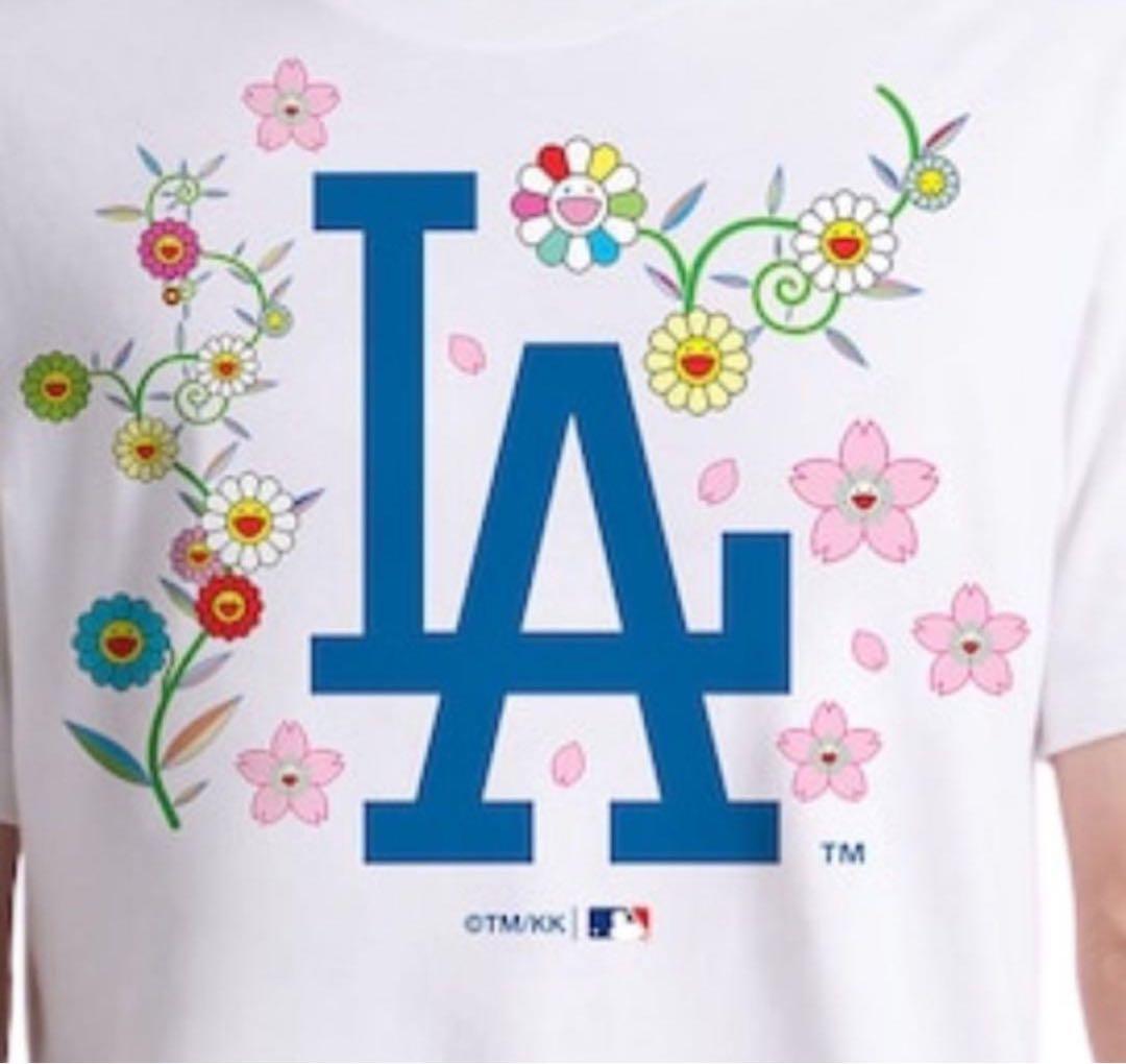 限定完売品 ドジャース 村上隆 特別コラボ Tシャツ サイズL ホワイト