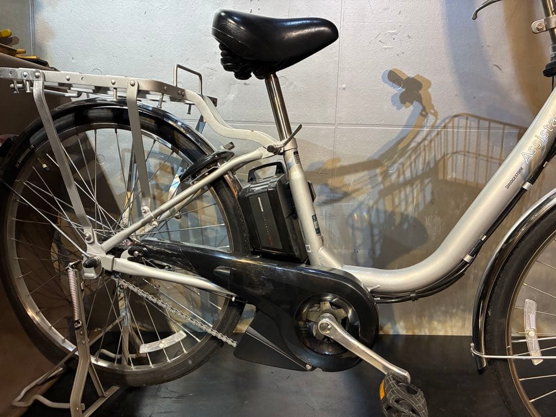 H1【大阪堺市/取引】☆中古 電動自転車 ブリヂストン アシスタビジネス