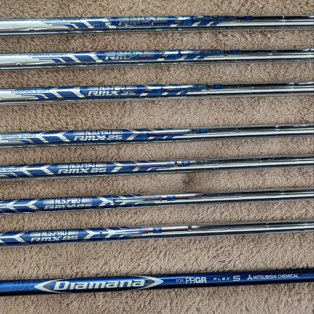 ヤマハ RMX 216アイアン9本＋4U＋パター 計11本